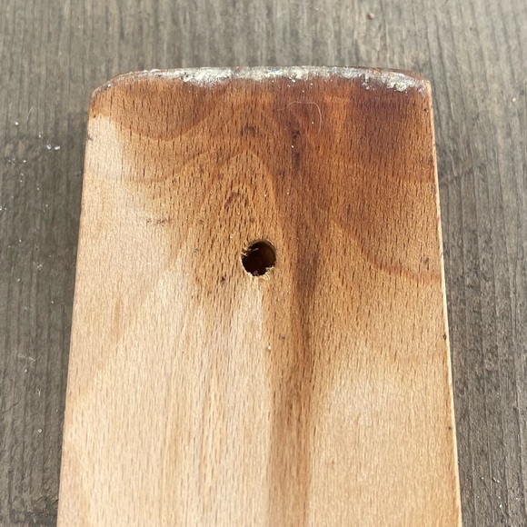 Vintage Wooden Dutch Butter Mold Cookie Press - Picture 12 of 15